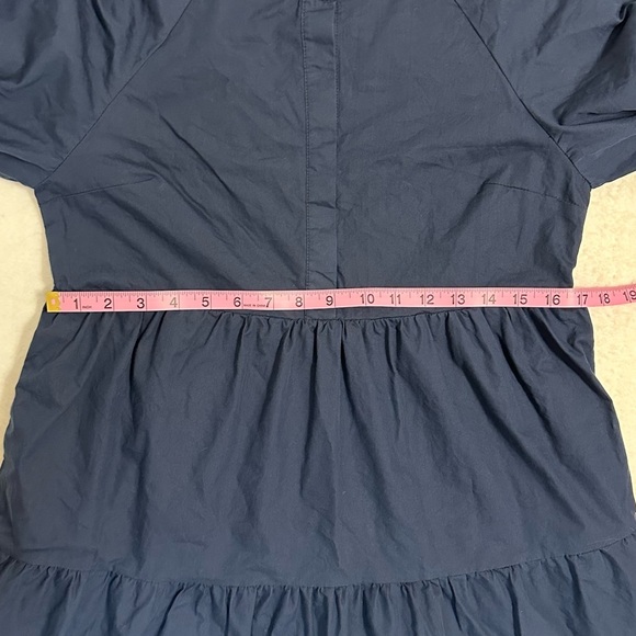 English Factory Navy Midi Dress with Pockets Size S - Picture 7 of 13